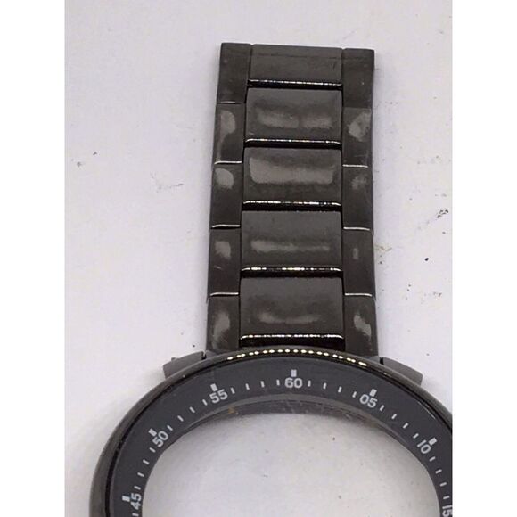 Authentic Fossil Watch Band Bracelet Links Case Use For Parts Used 20mm V801 - Picture 4 of 8